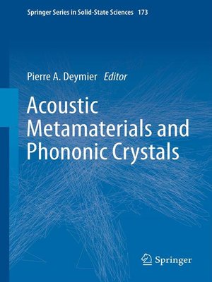cover image of Acoustic Metamaterials and Phononic Crystals